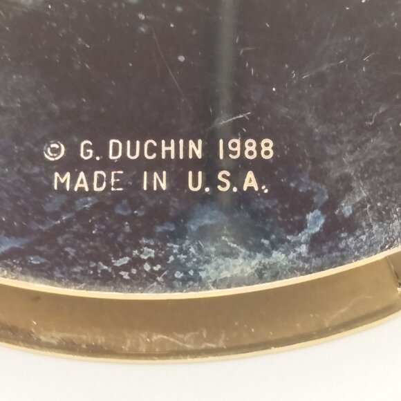 Colorado Ballet Christmas Ornament Gold Color 1990 Dance USA G Duchin - Picture 4 of 5